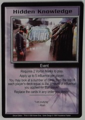 Hidden Knowledge - Fixed